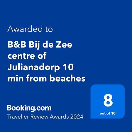 B&B Bij De Zee Centre Of Julianadorp 10 Min From Beaches מראה חיצוני תמונה